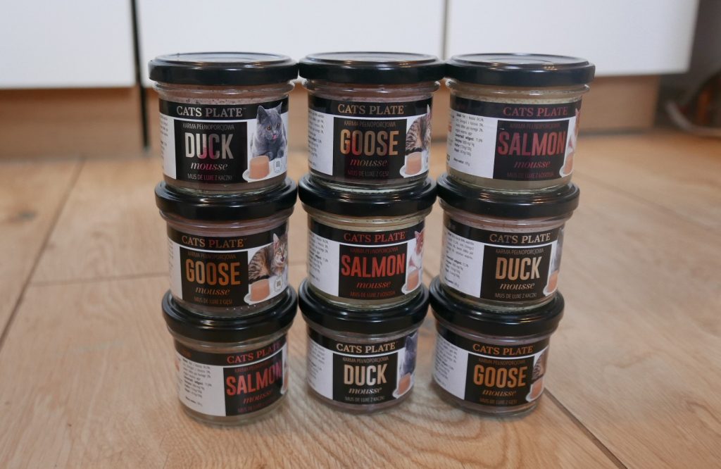 Cats Plate mousse  dla kota