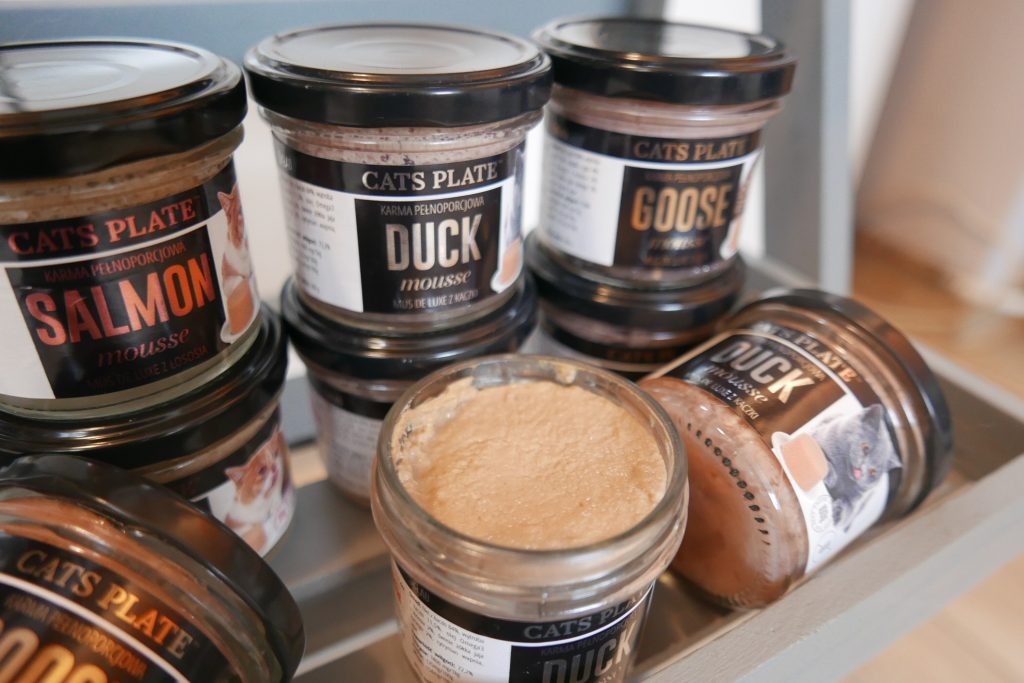 Cats Plate mousse kaczka